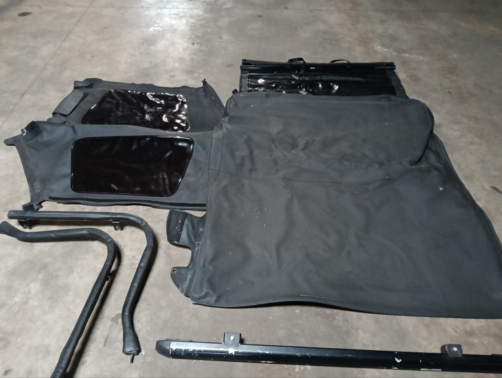 jeep Wrangler tj frameless softop, Auto-onderdelen, Ophalen, Gebruikt, Jeep