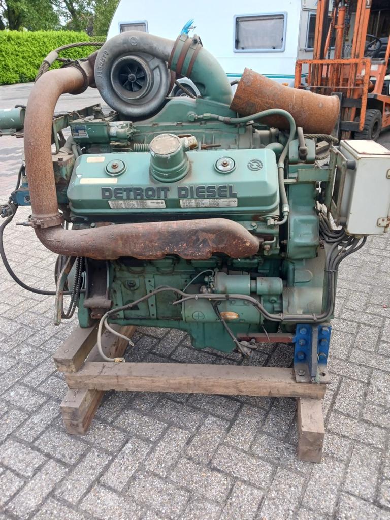 Detroit diesel motor, Ophalen, Dieselmotor