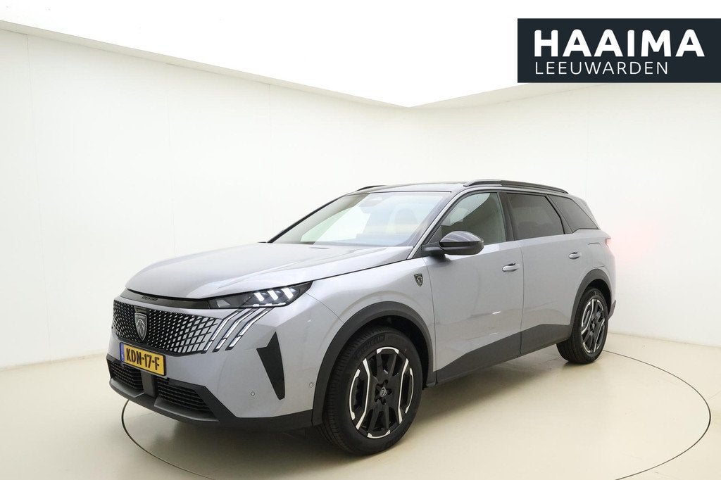 Peugeot 5008 1.6 Plug-in Hybrid 195 GT Exclusive 7p | Panora, Auto's, Peugeot, Gebruikt, 4 cilinders, 7 stoelen, Hybride Elektrisch/Benzine