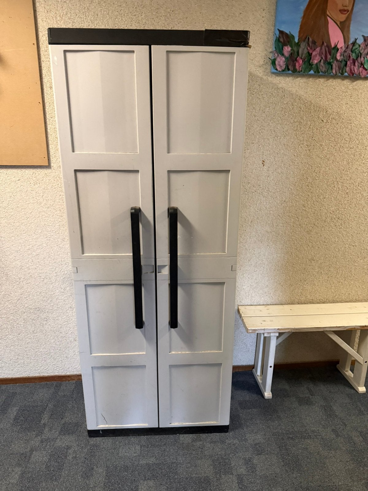Kast, Tuin en Terras, Ophalen, Gebruikt, Kunststof, Overige typen