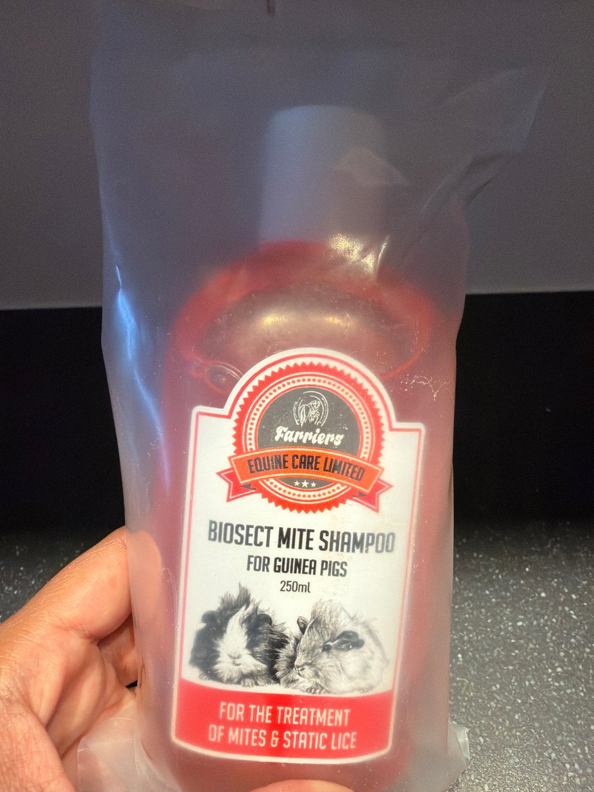 Mite shampoo for guineapigs, Ophalen, Nieuw