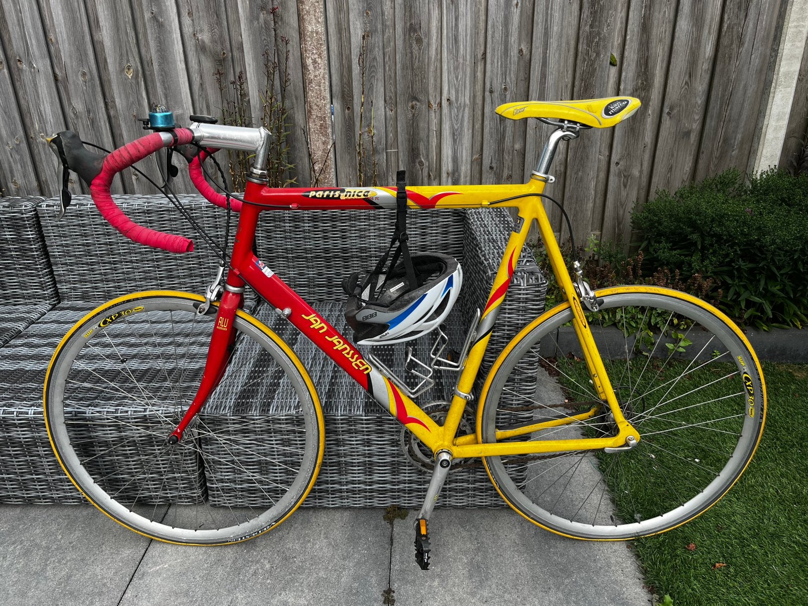 Jan Jansen racefiets, Fietsen en Brommers, Gebruikt, Heren, Aluminium, Ophalen