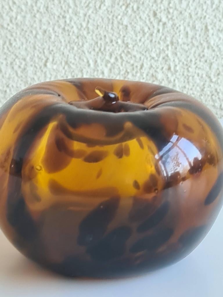 Sybren Valkema tutle glazen deco pompoen, Ophalen of Verzenden