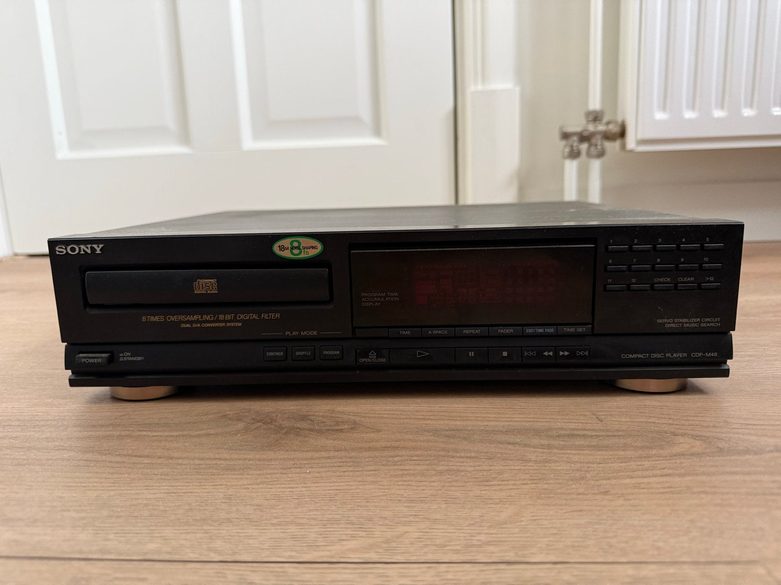 Sony CDP-M43 Compact Disc Speler, Audio, Tv en Foto, Ophalen, Gebruikt, Sony