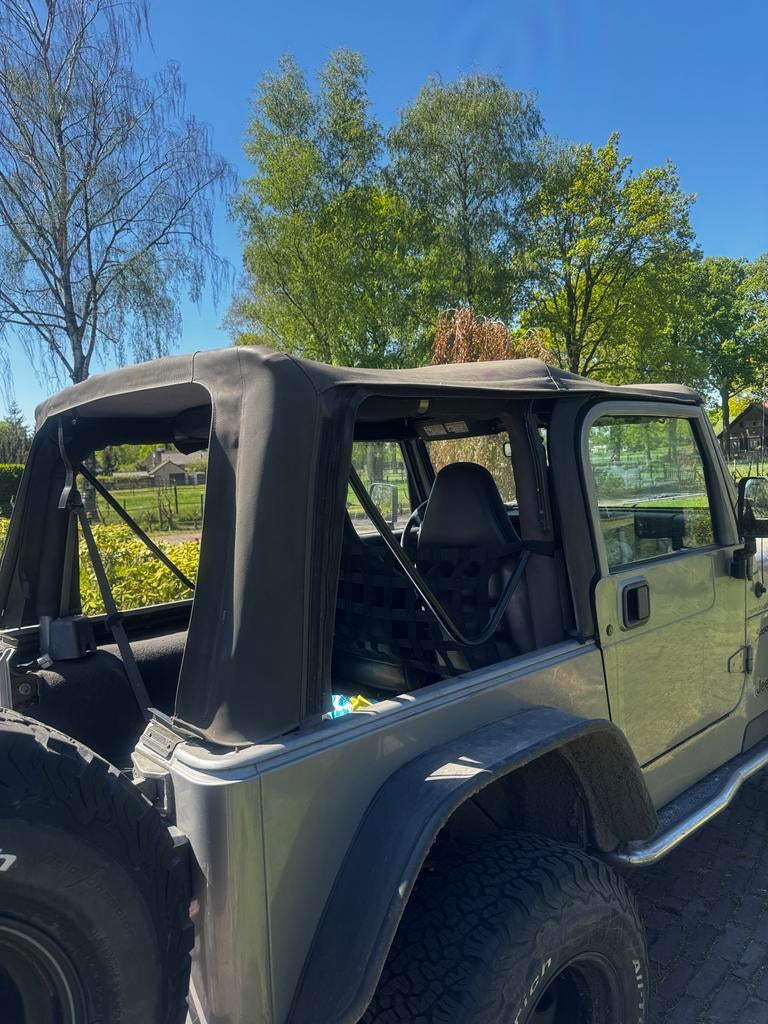 Softtop Jeep TJ - grijs Gebruikt, in redelijke staat, Ophalen of Verzenden, Gebruikt, Jeep