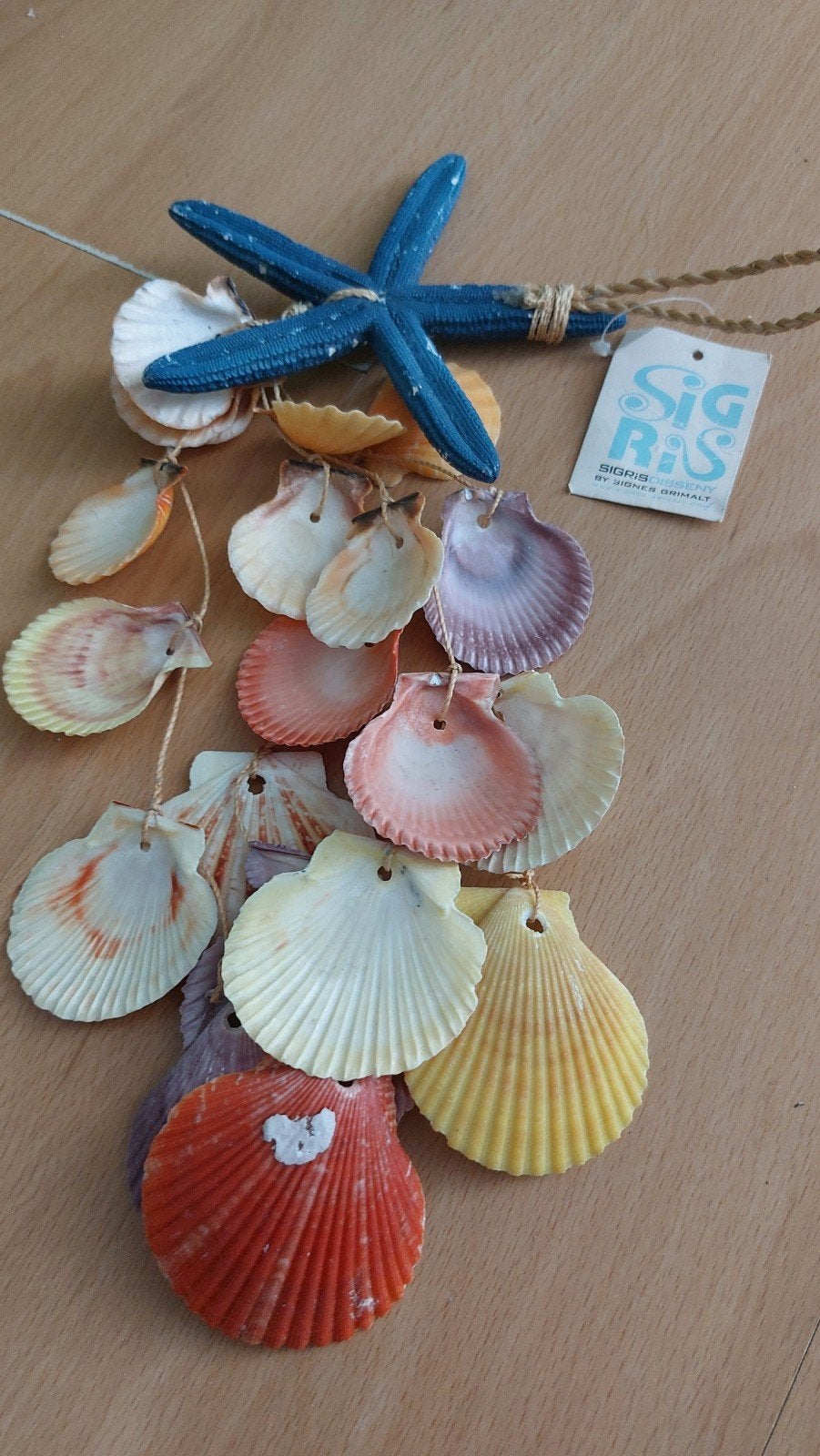 Te koop decoratie schelpen hanger, Huis en Inrichting, Woonaccessoires | Overige, Ophalen of Verzenden