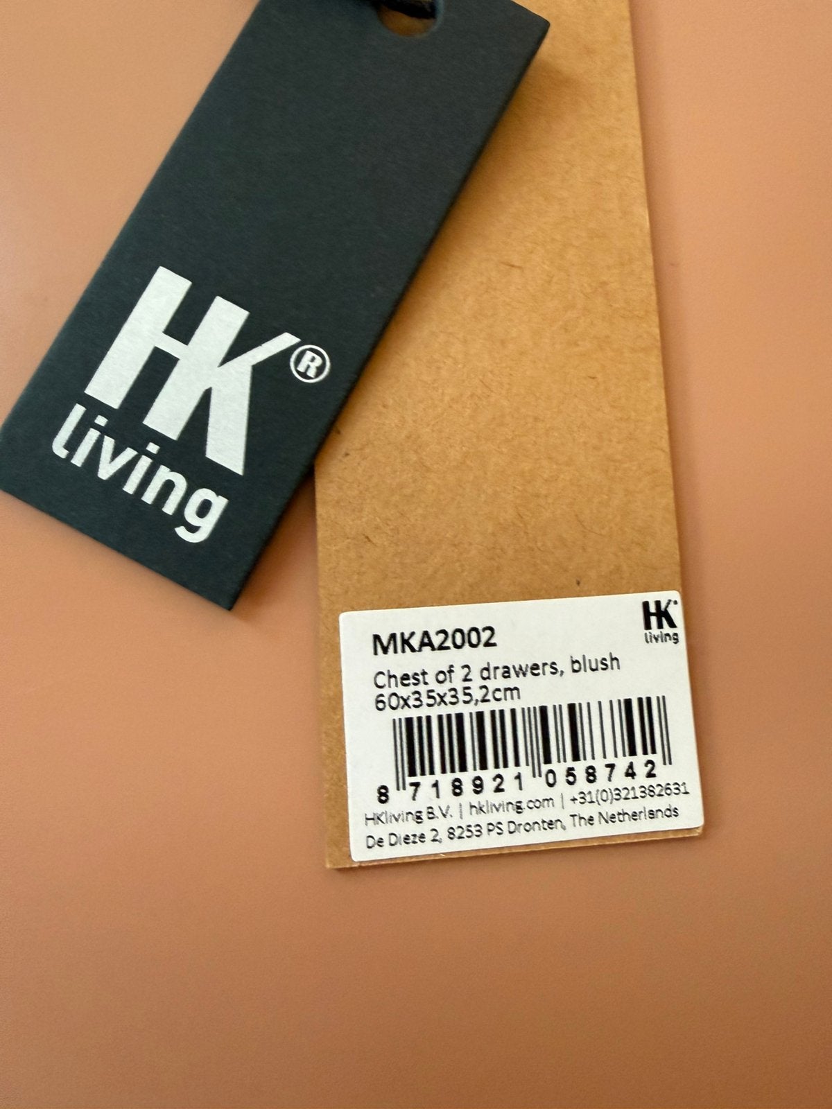 Foto 6 van hkliving chest ladekast blush 2 lades