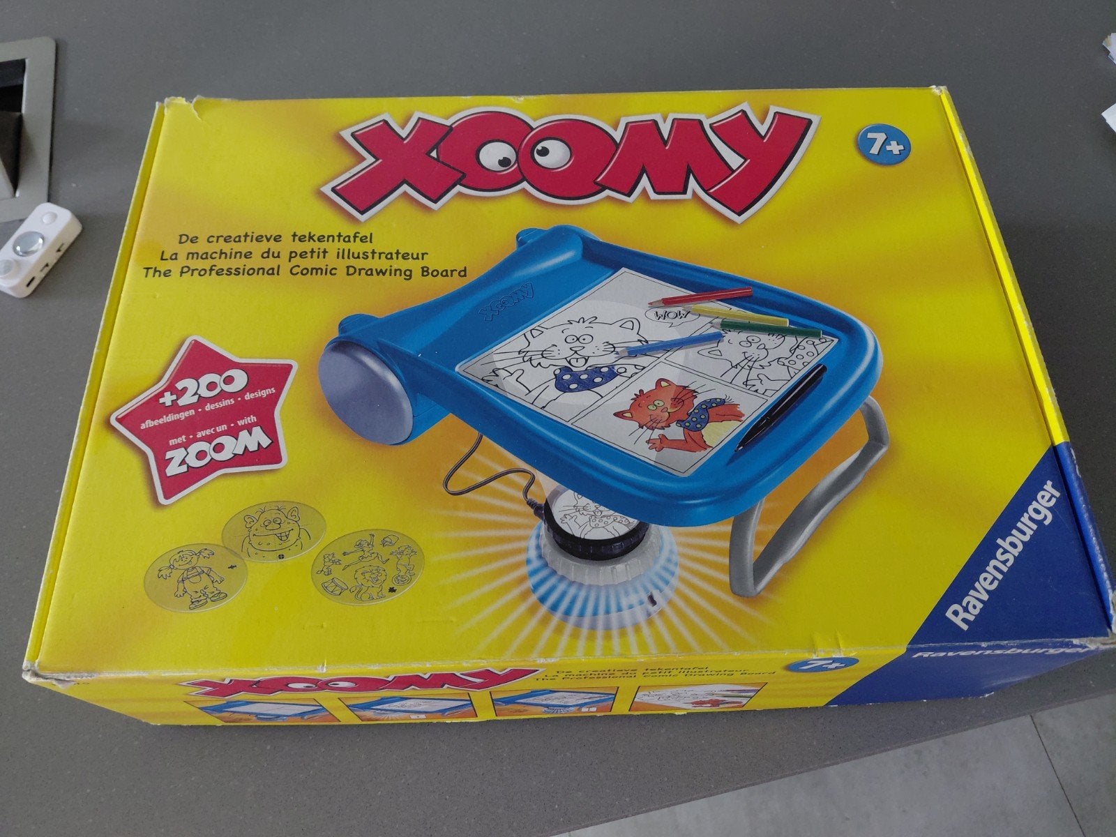 Xoomy Ravensburger Tekentafel, Ophalen, Zo goed als nieuw, Knutselen, Met licht