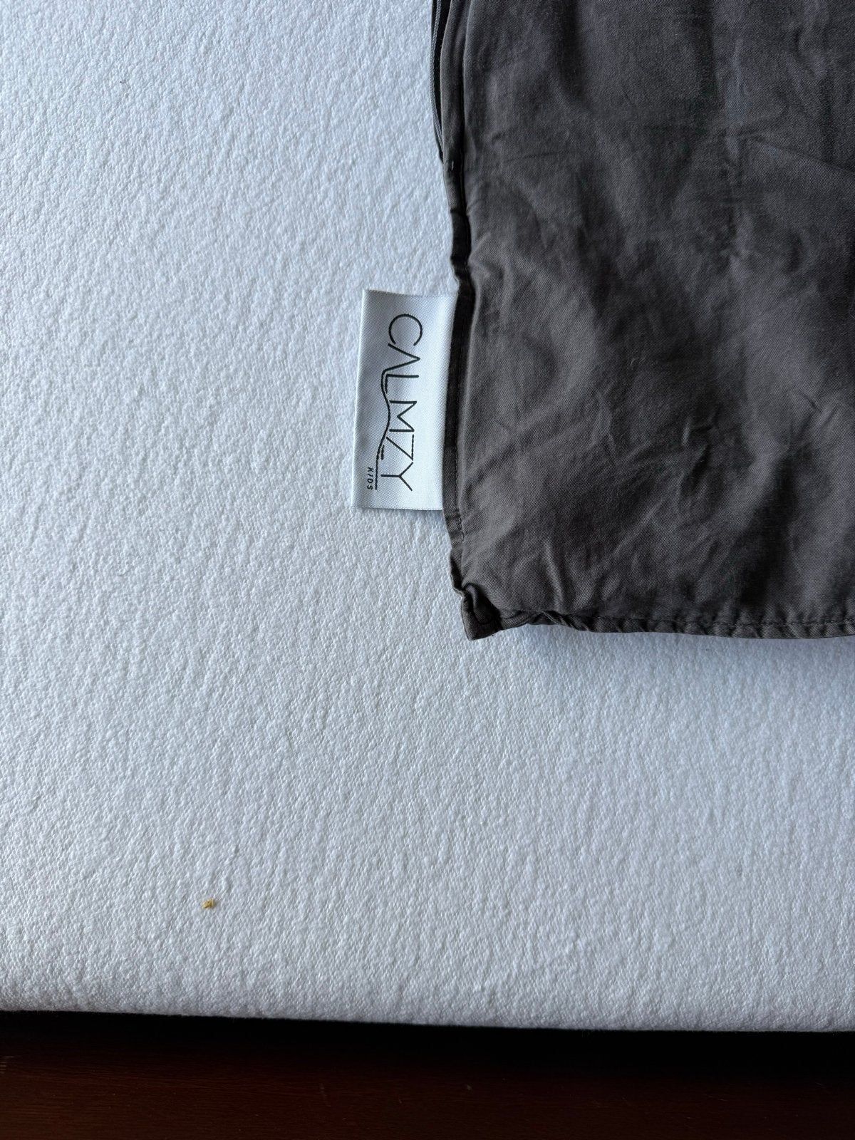 Calmzy verzwaringsdeken voor kinderen, grijs 3,2 kg, Gewatteerd, Gebruikt, Overige merken, Jongetje of Meisje