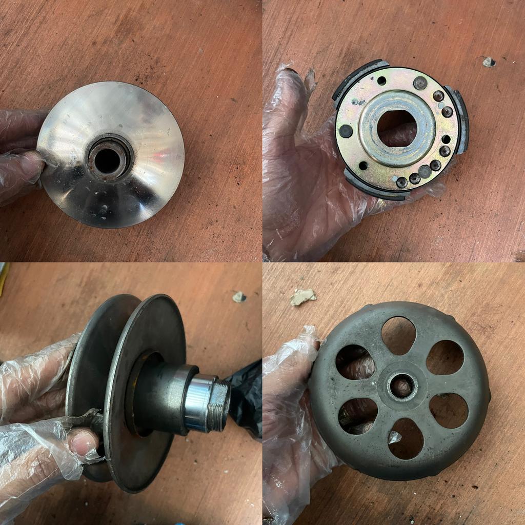 Gilera runner 125cc 180cc onderdelen poulie koppeling vario, Ophalen of Verzenden, Overige typen, Piaggio