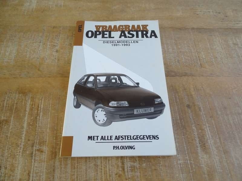 Opel Astra-F Diesel Vraagbaak Werkplaatshandboek Nederlands, Verzenden, Gelezen, Opel