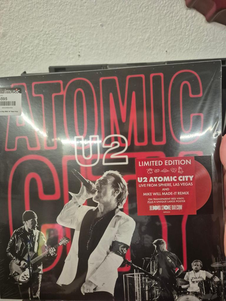 U2 atomic city record store day exclusive 10"inch vinyl, 10 inch, 2020 tot heden, Ophalen of Verzenden, Zo goed als nieuw