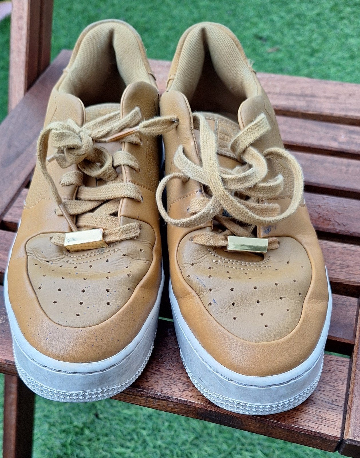 Nike Air Force 1 '07 LV8 Dames Sneakers - Maat 38.5, Bruin, Nike, Ophalen of Verzenden, Sneakers of Gympen