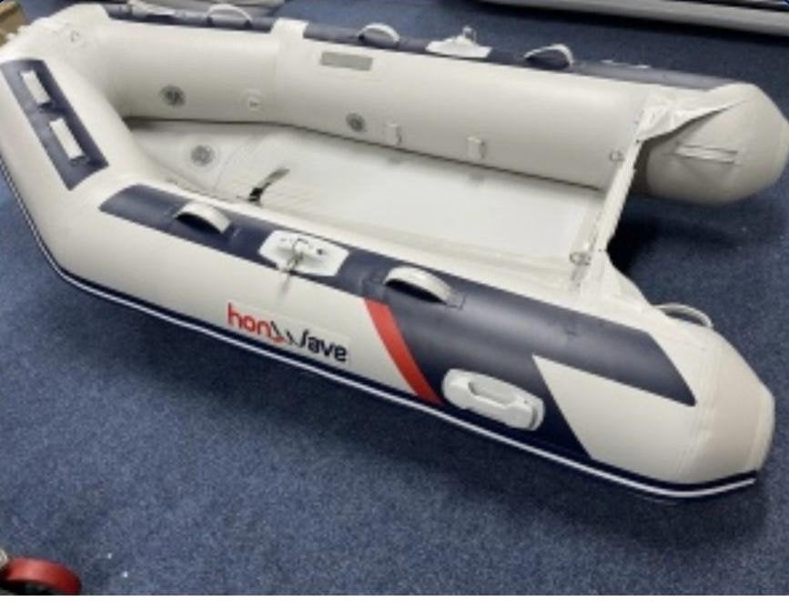 Honda/Honwave T38 IE3 met of zonder Yamaha krstaart 9,9 PK, Watersport en Boten, Rubberboten, Ophalen, Airdeck, Yamaha