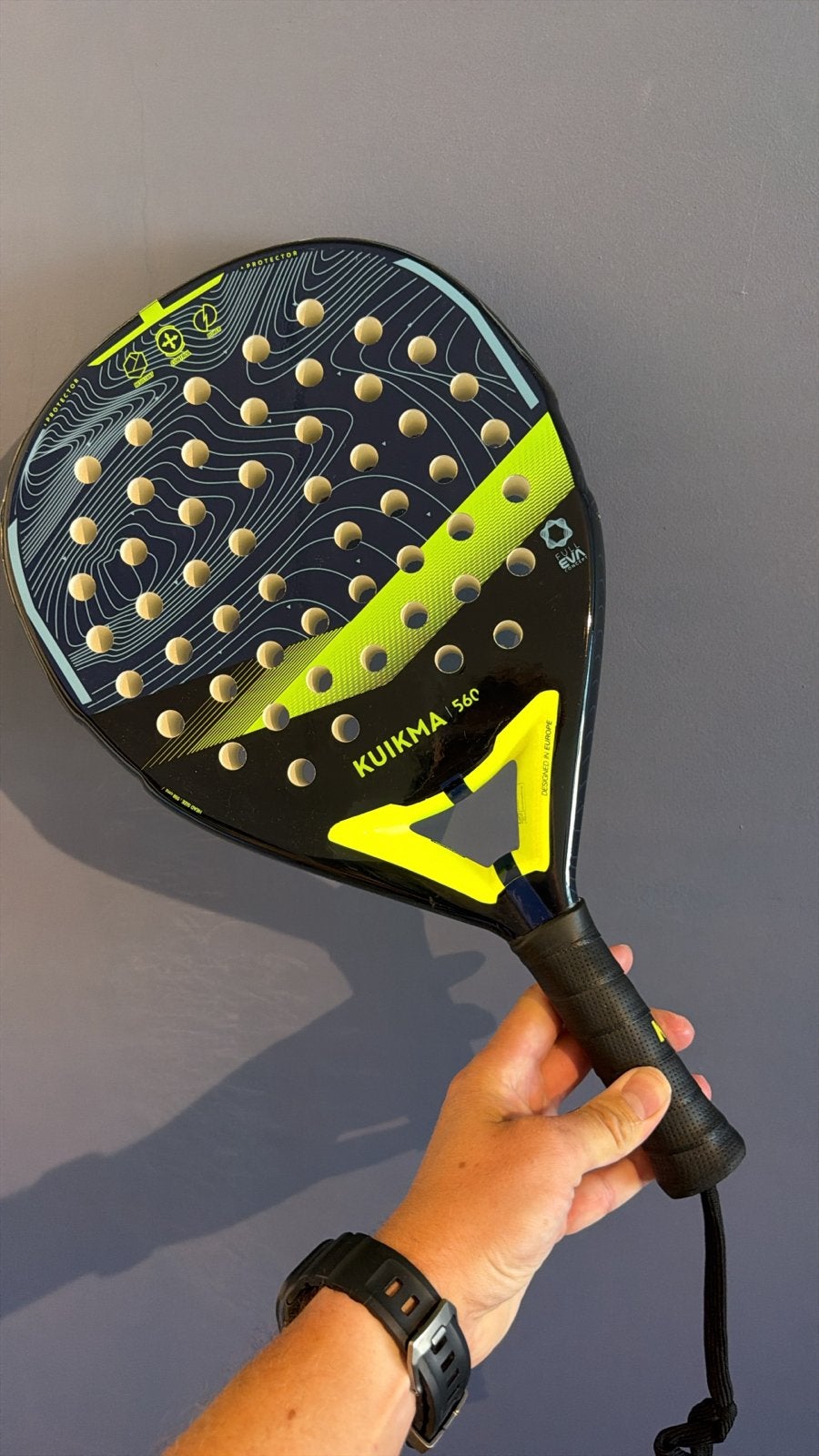 Kuikma PR 560 Padel racket - Slechts 1x gebruikt, Ophalen, Zo goed als nieuw
