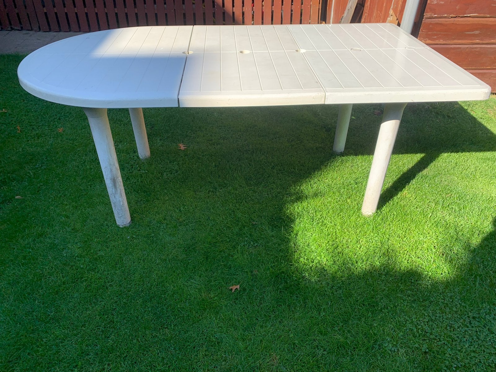 tuintafel 200x100 cm, Tuin en Terras, Ophalen of Verzenden, Gebruikt, Rechthoekig, Kunststof