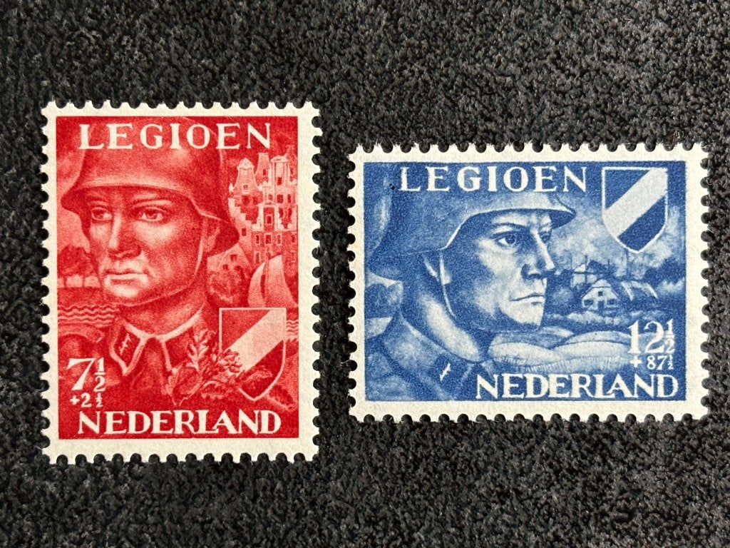 1942 NVPH 402-403 Legioenzegels POSTFRIS, Postzegels en Munten, Ophalen of Verzenden, Postfris
