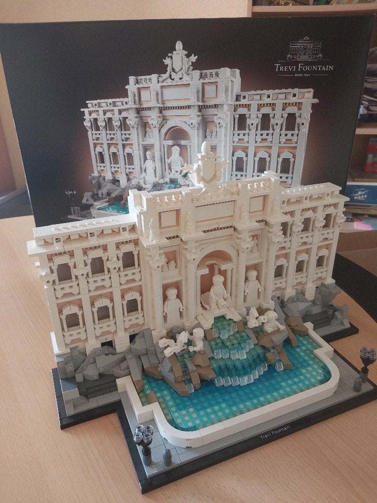 Lego Architecture 21062 Trevi Fontein! Z.G.A.N.!, Ophalen, Lego, Compleet, Architecture