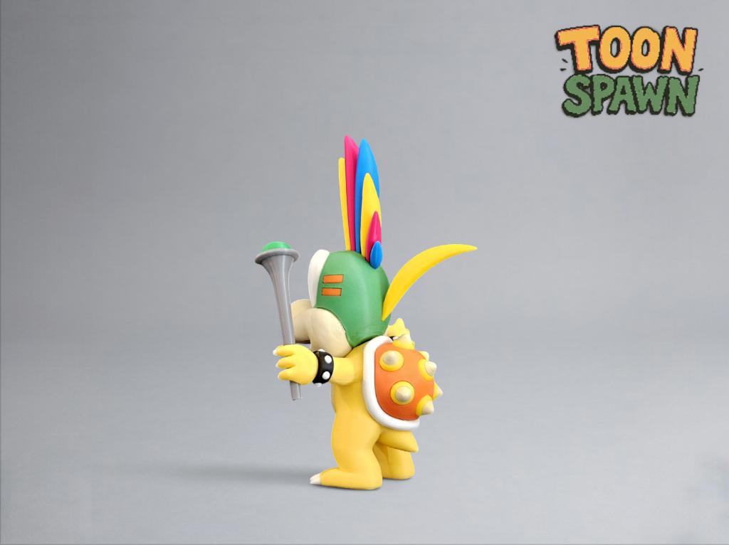 Lemmy Koopa Beeld 19cm – Super Mario, Verzamelen, Beelden en Beeldjes, Ophalen of Verzenden, Nieuw, Fantasy