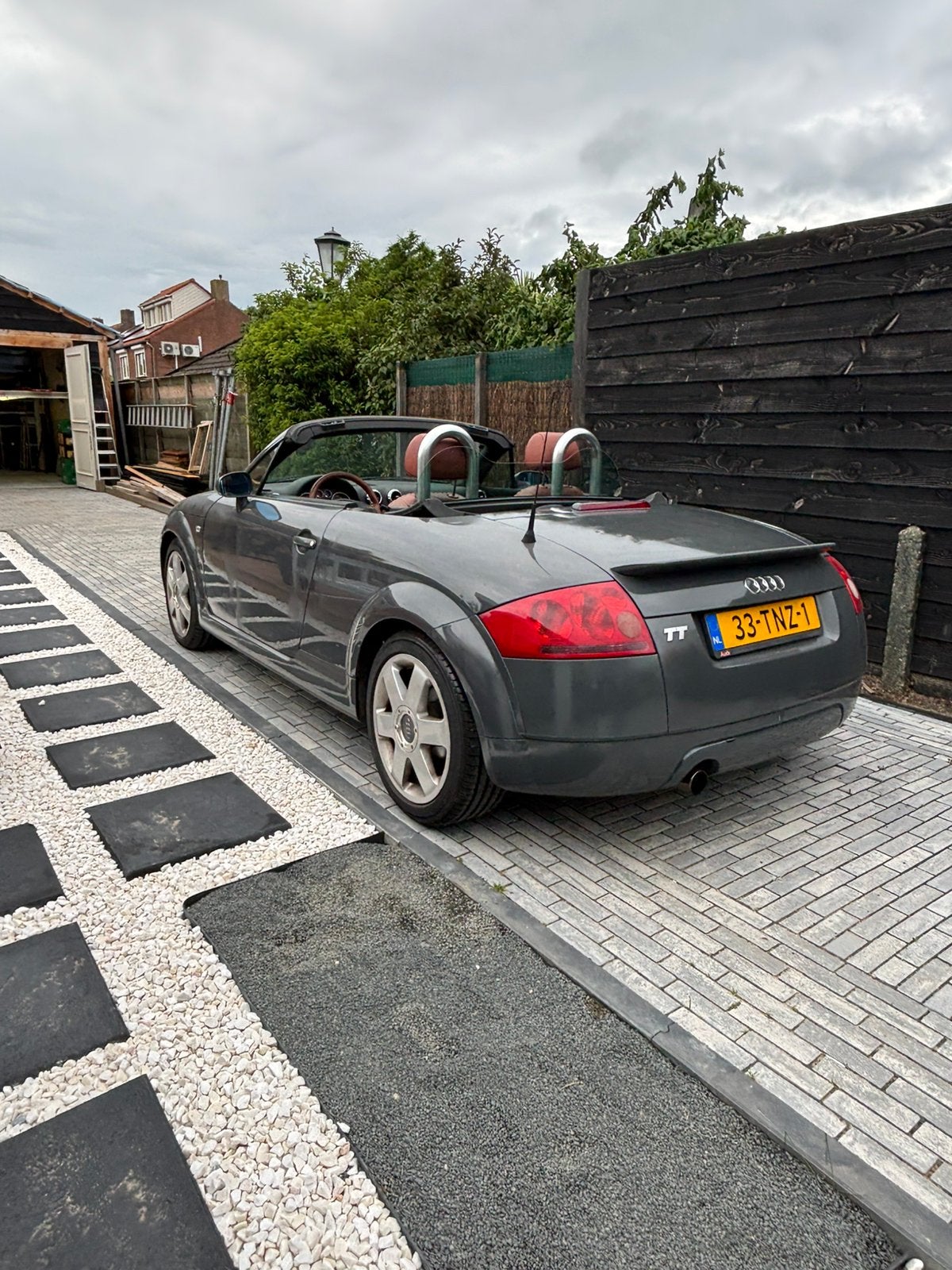 Audi TT 1.8T Cabriolet 2001 Nimbus Grijs, Auto's, Audi, Particulier, TT, ABS, Airbags, Airconditioning, Alarm, Automatische klimaatregeling