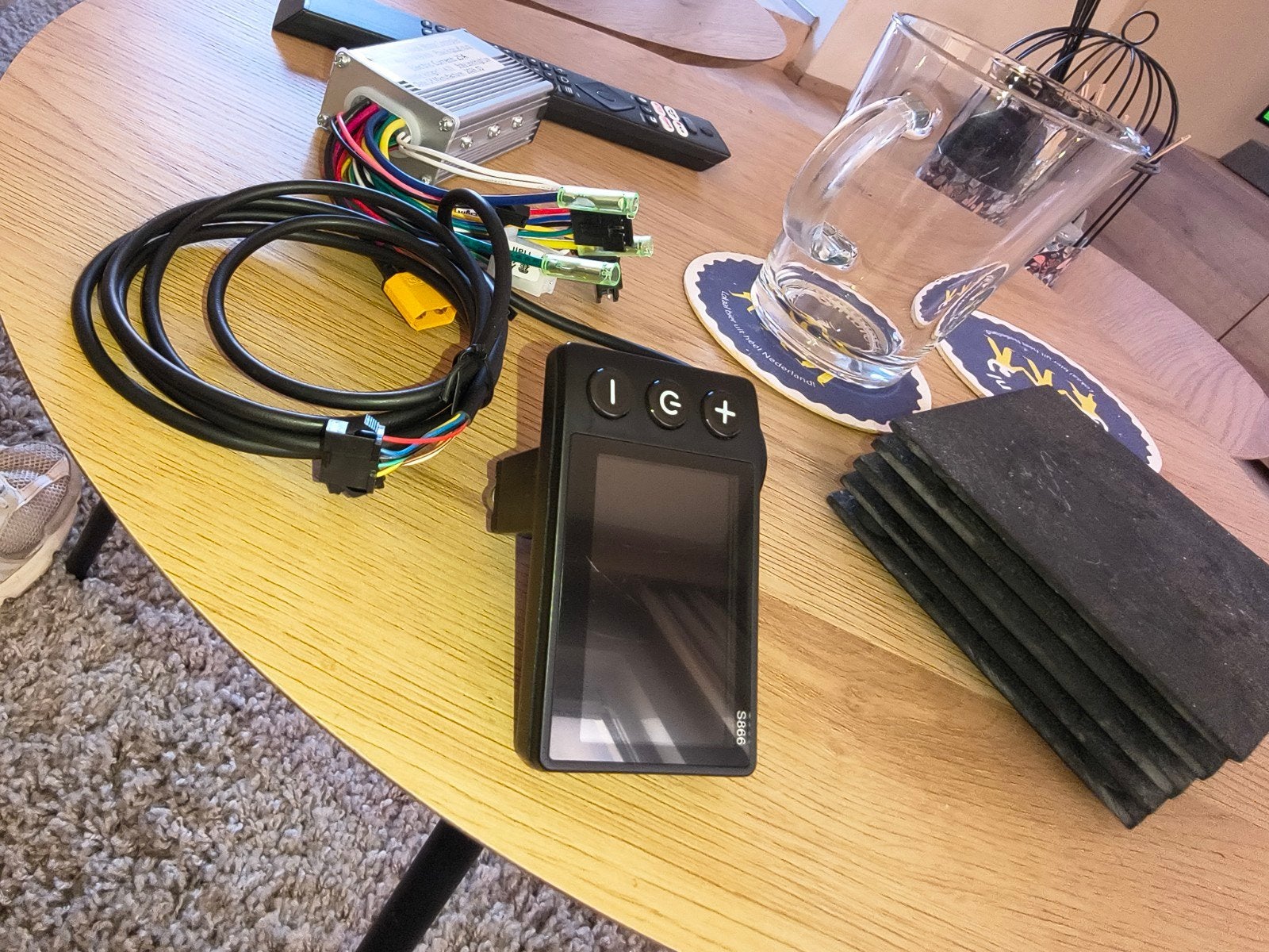 E-bike Controller Kit: S866 Display & Sine Wave Controller, Fietsen en Brommers, Ophalen of Verzenden, Nieuw
