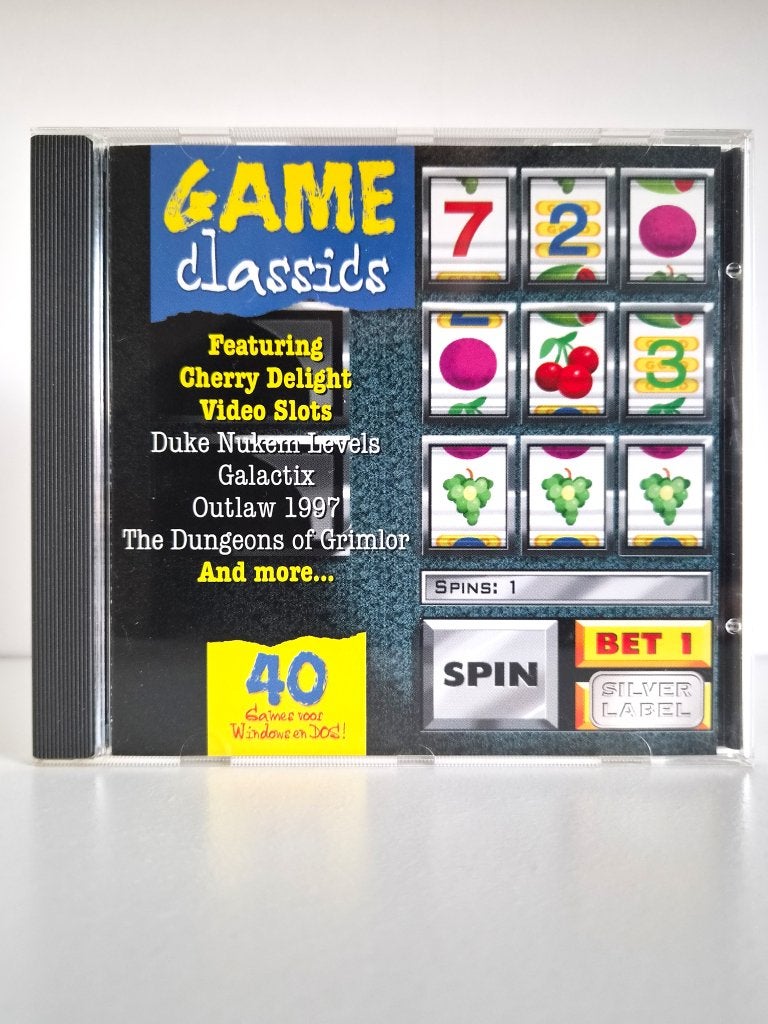 Game Classics Vol.9 - Silver Label - PC cd-rom, Avontuur en Actie, 1 speler, Ophalen of Verzenden, Zo goed als nieuw