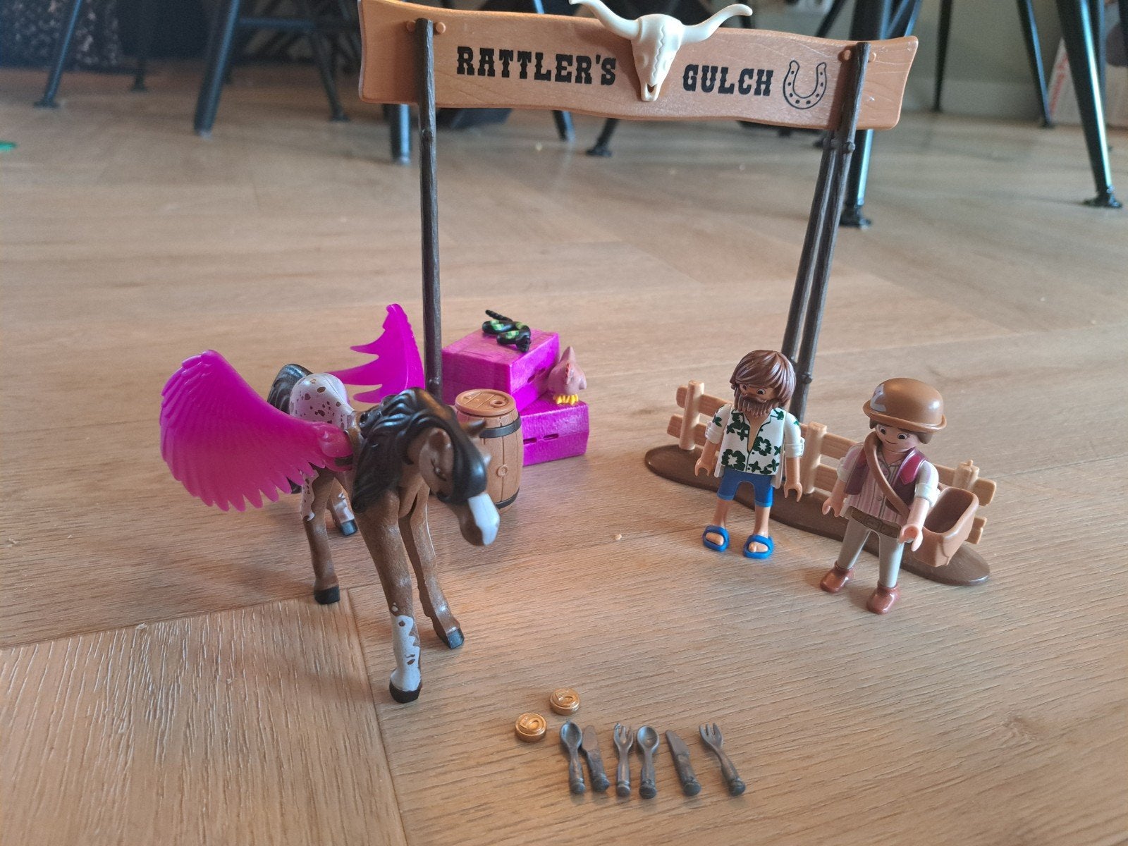 Playmobil 70074 rattlers Gulch, Ophalen of Verzenden, Zo goed als nieuw, Complete set