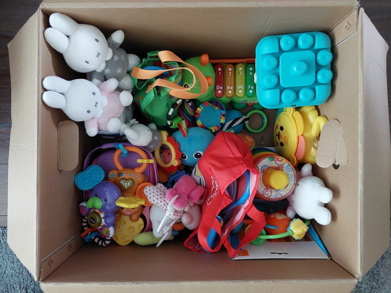 baby speelgoed Vtech Fisher Price Nijntje Playskool Lamaze, Verzenden, Zo goed als nieuw, Overige typen, Met licht