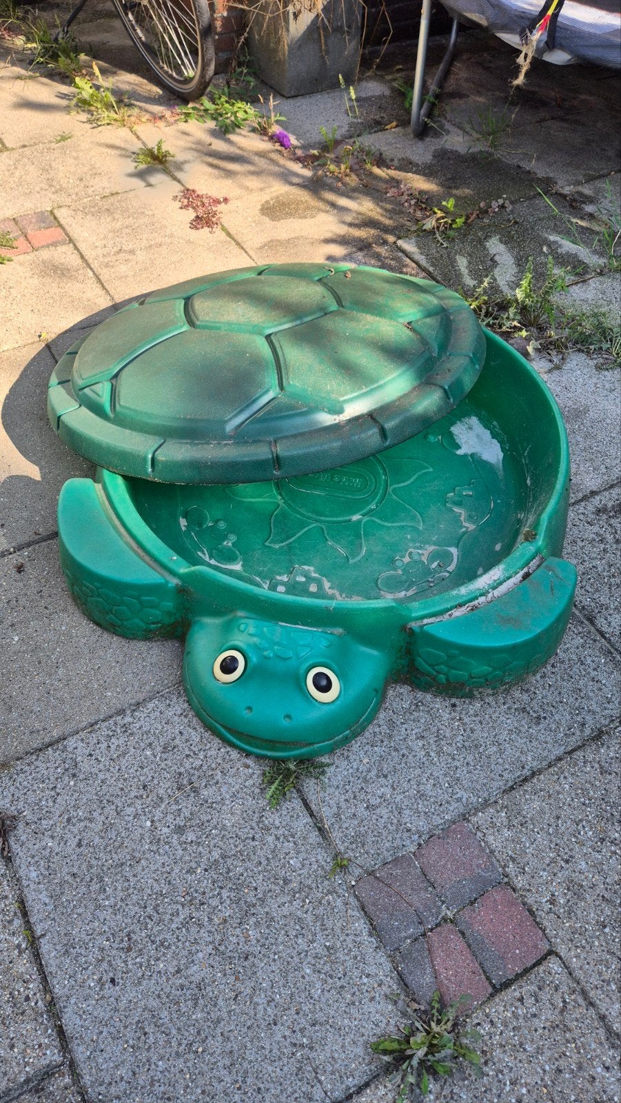 Little Tikes Schildpad Zandbak, Kinderen en Baby's, Speelgoed | Buiten | Zandbakken, Ophalen, Gebruikt