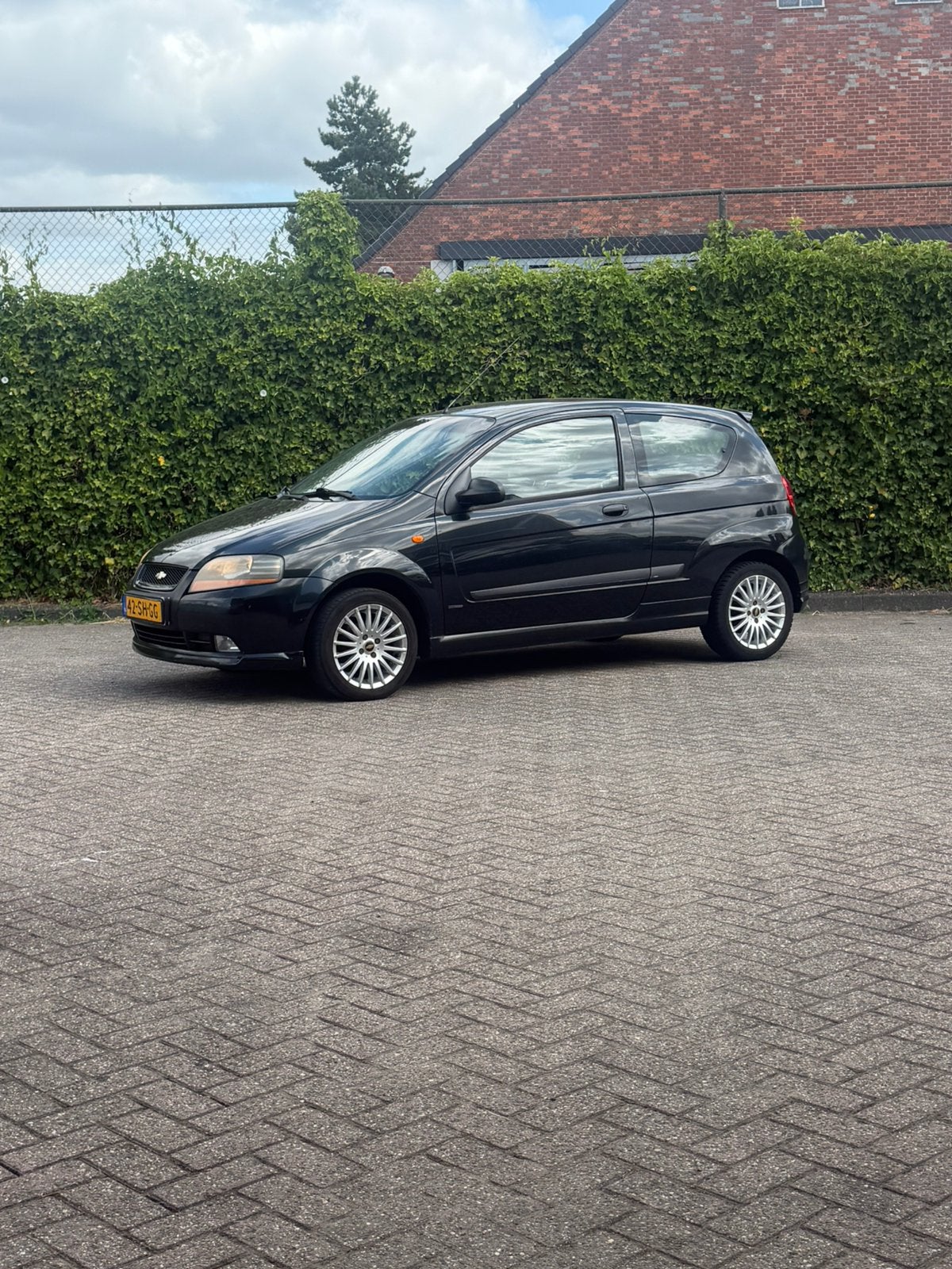 Chevrolet Kalos 1.4 16V 3D 2006 Zwart, Auto's, Chevrolet, Particulier, Kalos, Benzine, D, Hatchback, Handgeschakeld, Origineel Nederlands