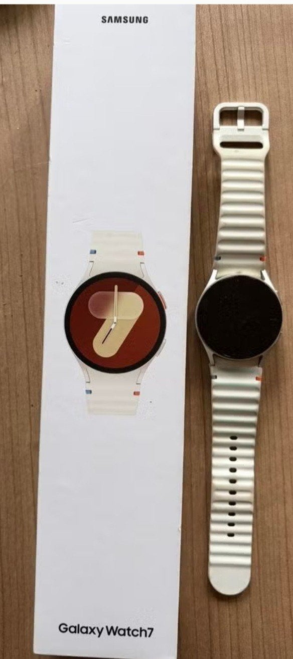 Samsung Galaxy Watch 7 - Amper gedragen Black diamond, Zwart, Samsung galaxy watch 7 40mm ⌚️, Ophalen of Verzenden, Zo goed als nieuw