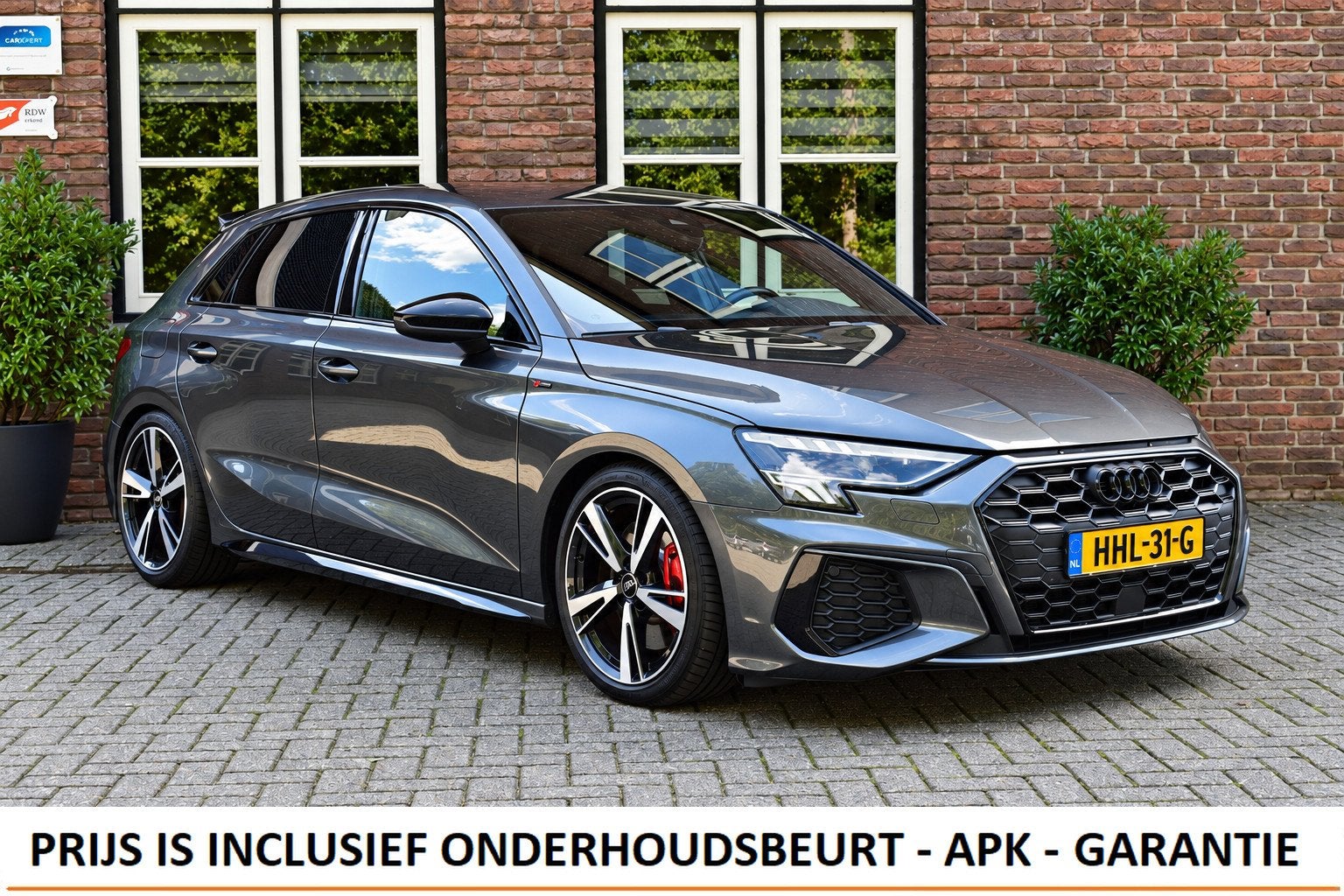Audi A3 Sportback 45 TFSI 3X S line Competition Camera | Key, Gebruikt, 4 cilinders, Plug-in hybride, Hybride Elektrisch/Benzine