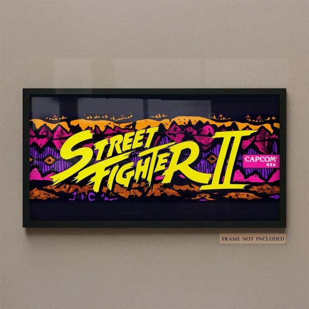 Street Fighter II [2] Verticale logo Art Poster, Verzenden, Nieuw, Poster