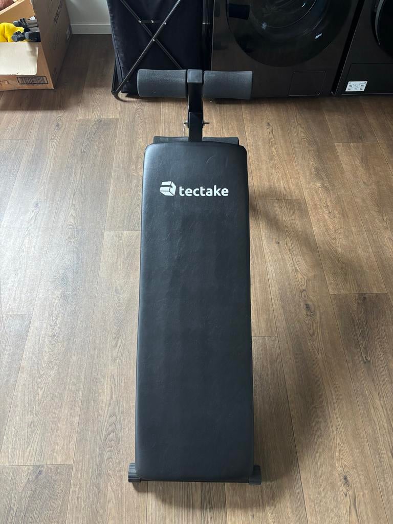 Tectake Buikspierbankje - Ideaal voor thuistraining, Sport en Fitness, Fitnessmaterialen, Ophalen of Verzenden, Zo goed als nieuw