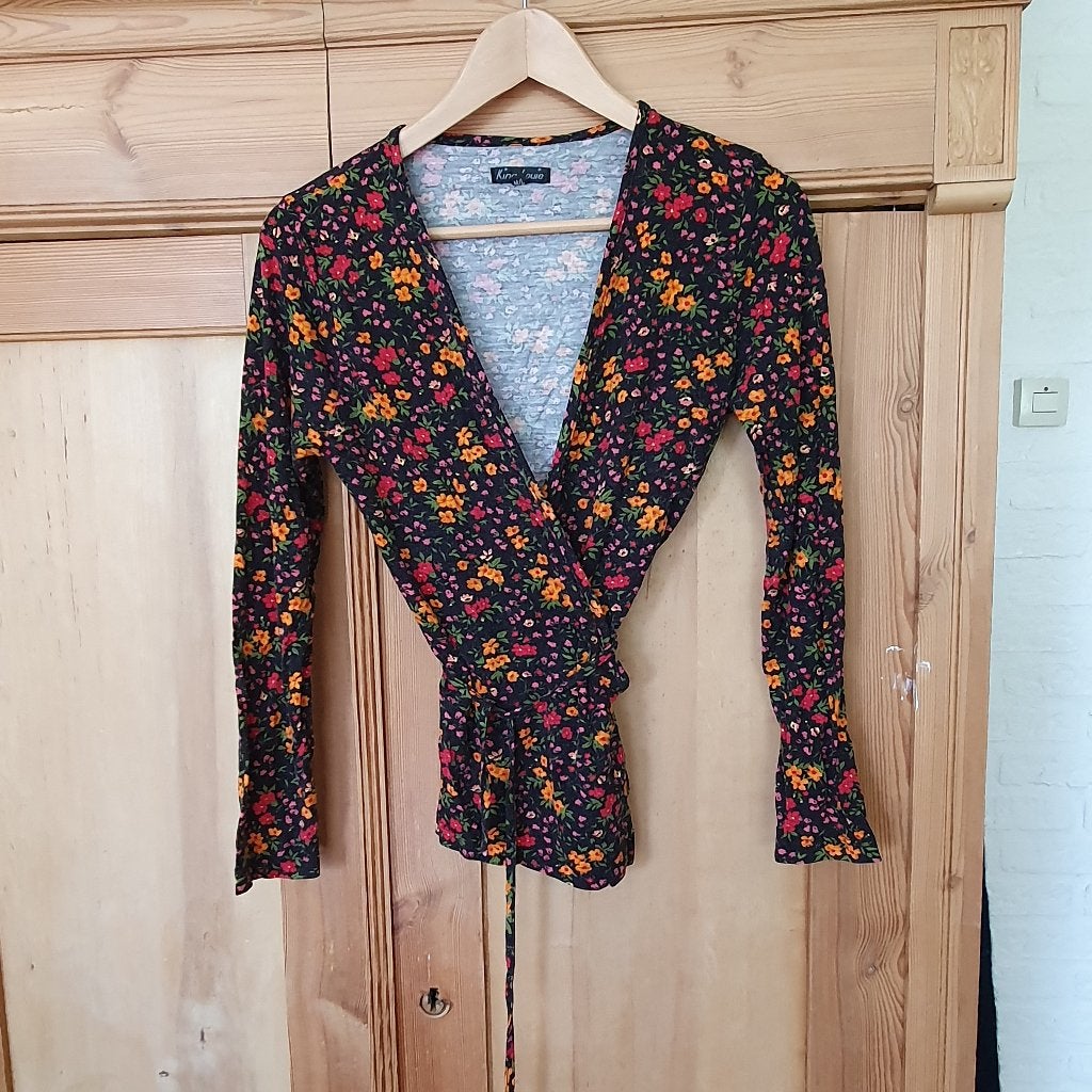 King Louie wikkelvest, Kleding | Dames, Maat 38/40 (M), Meerkleurig, Ophalen of Verzenden, Zo goed als nieuw
