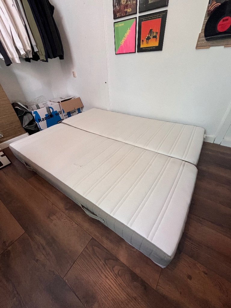 IKEA matrassen met binnenvering, Ophalen, Gebruikt, Eenpersoons, 80 cm
