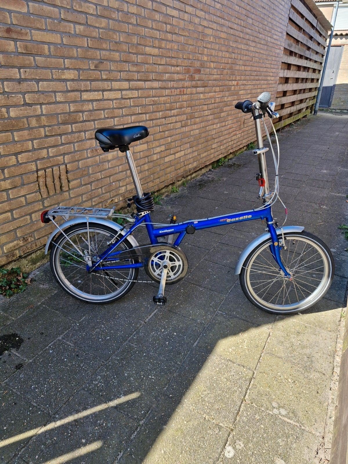 Gazelle vouwfiets - 3 versnellingen -met reserve sleutels, 20 inch of meer, Versnellingen, Ophalen of Verzenden, Zo goed als nieuw