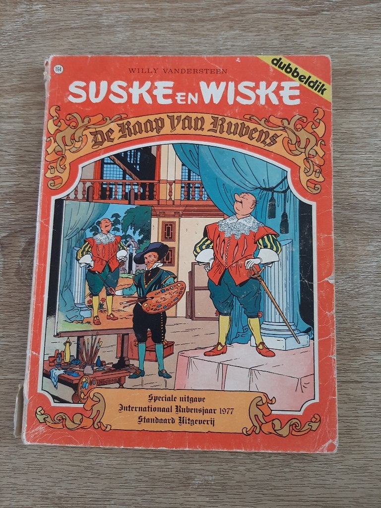 Bijzonder stripboek uit 1978 Suske en Wiske Raap van Rubens, Eén stripboek, Ophalen of Verzenden, Gelezen