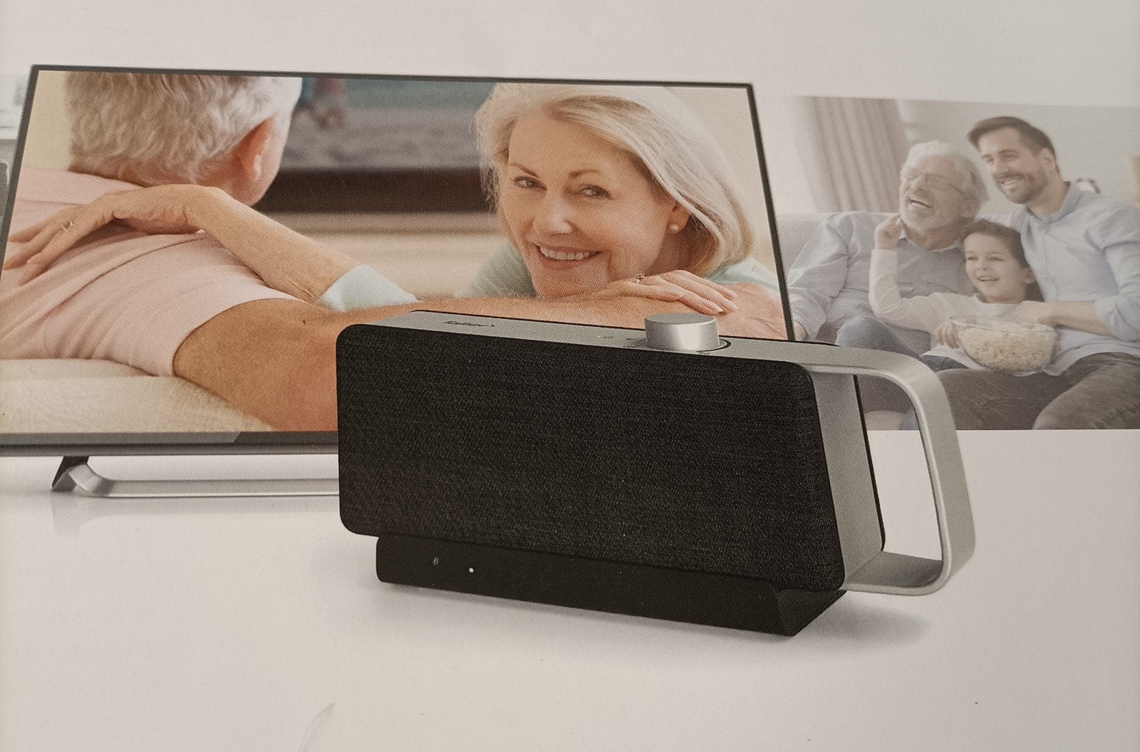 Faller OSKAR SV-100 TV-luidspreker voor senioren, Zo goed als nieuw, Draagbare speaker, Bluetooth, Minder dan 60 watt