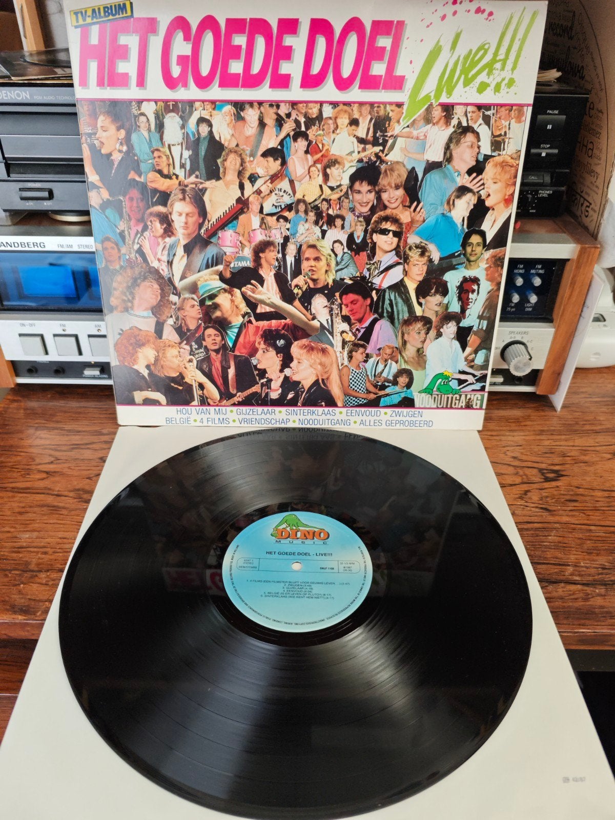 Het Goede Doel - Live!!! (LP, 1987), Gebruikt, Inclusief binnenhoes, Ophalen of Verzenden, Pop