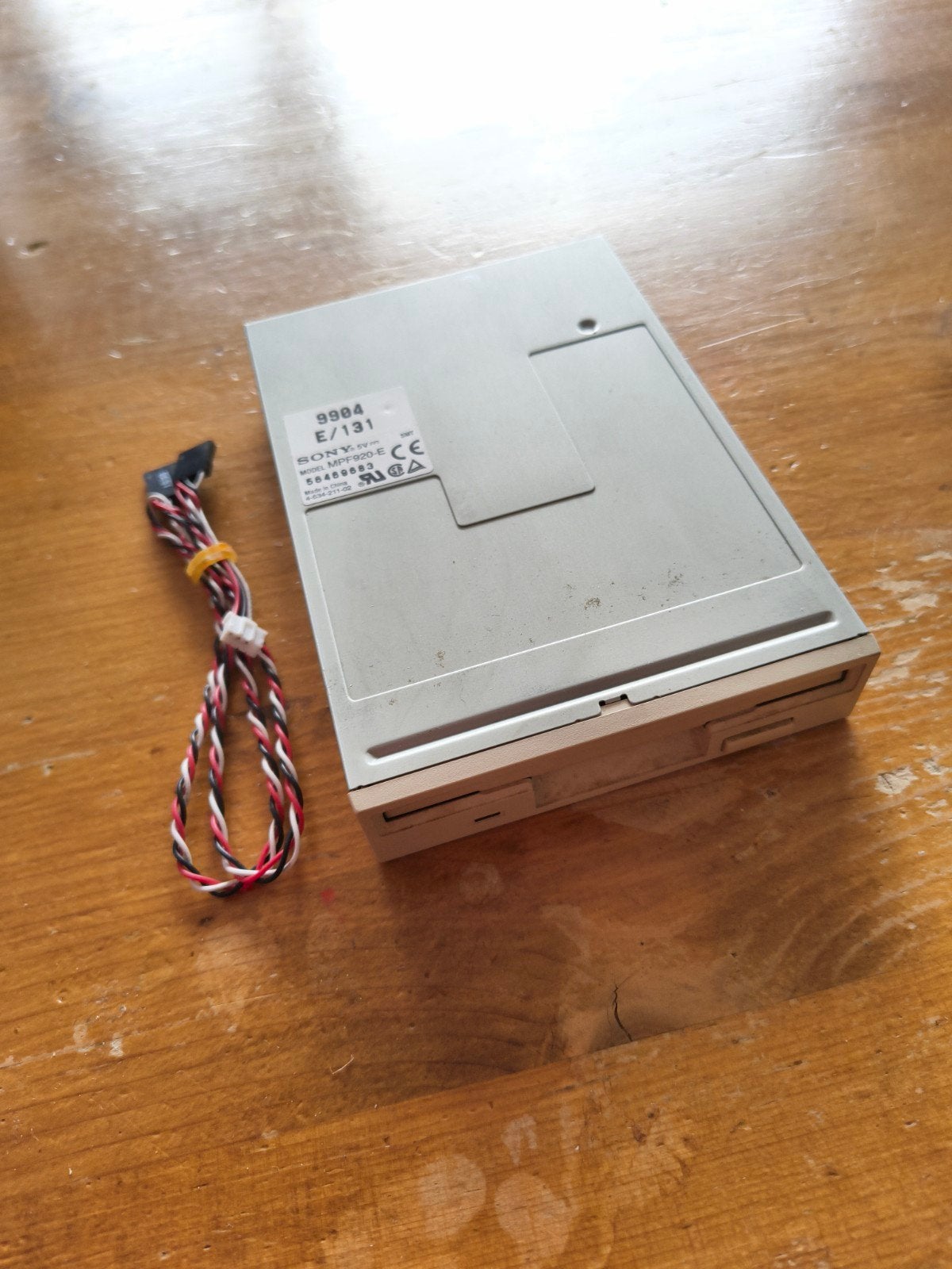 Sony Floppy Disk Drive (FDD) - Model MPF920-E, Intern, Gebruikt, Dvd, MacOS
