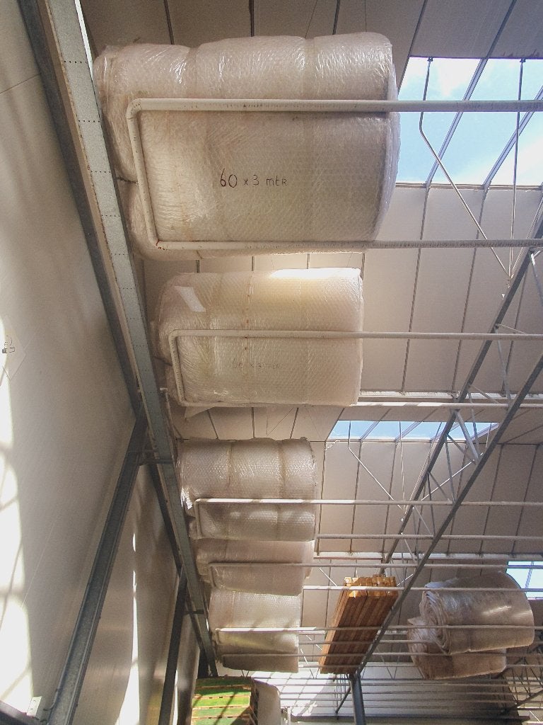 T.E.A.B. 8 rollen noppenfolie 3-laags, Ophalen, Gebruikt, 15 m² of meer, Folie