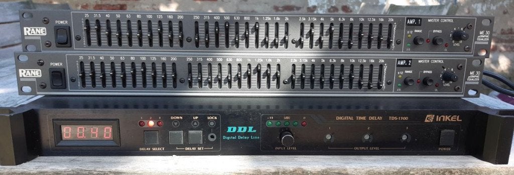 Equalizer en delay, Audio, Tv en Foto, Ophalen, Gebruikt