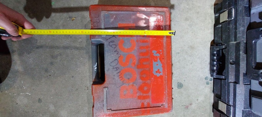 Gereedschapskoffers 2x Bosch 1x DeWalt, Ophalen of Verzenden, Gebruikt