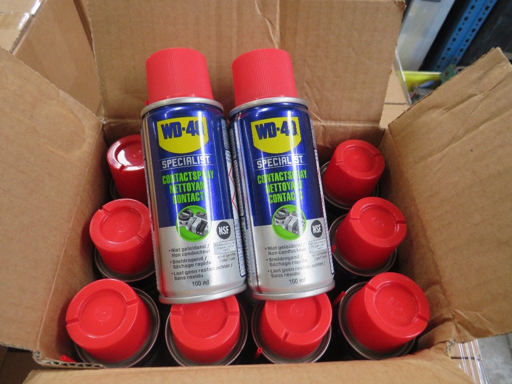 WD-40 49983/BENBA Specialist Contactspray  12x 100ml doos, Auto diversen, Onderhoudsmiddelen, Ophalen of Verzenden, Wd-40, Wd.40.com