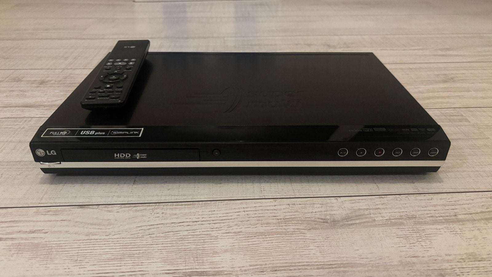 LG RH387H HDD/DVD Recorder met afstandsbediening, Gebruikt, Met harddisk, Dvd-recorder, Ophalen of Verzenden