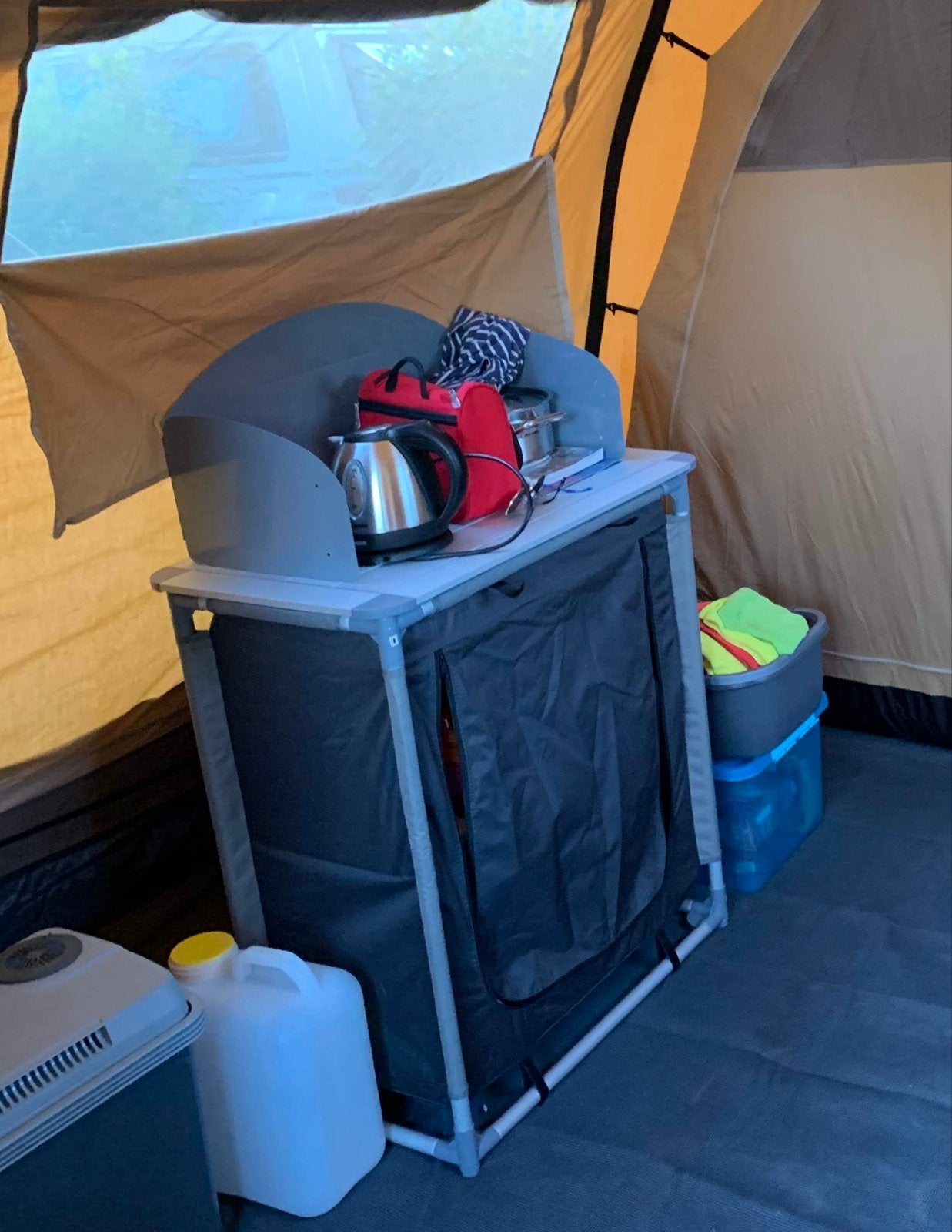 Obelink campingkeuken/kast - Opvouwbaar, Ophalen, Gebruikt