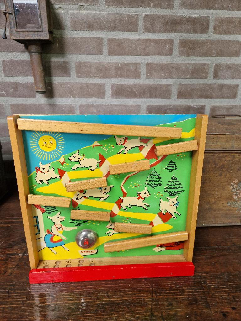 vintage Simplex knikkerspel, Ophalen of Verzenden