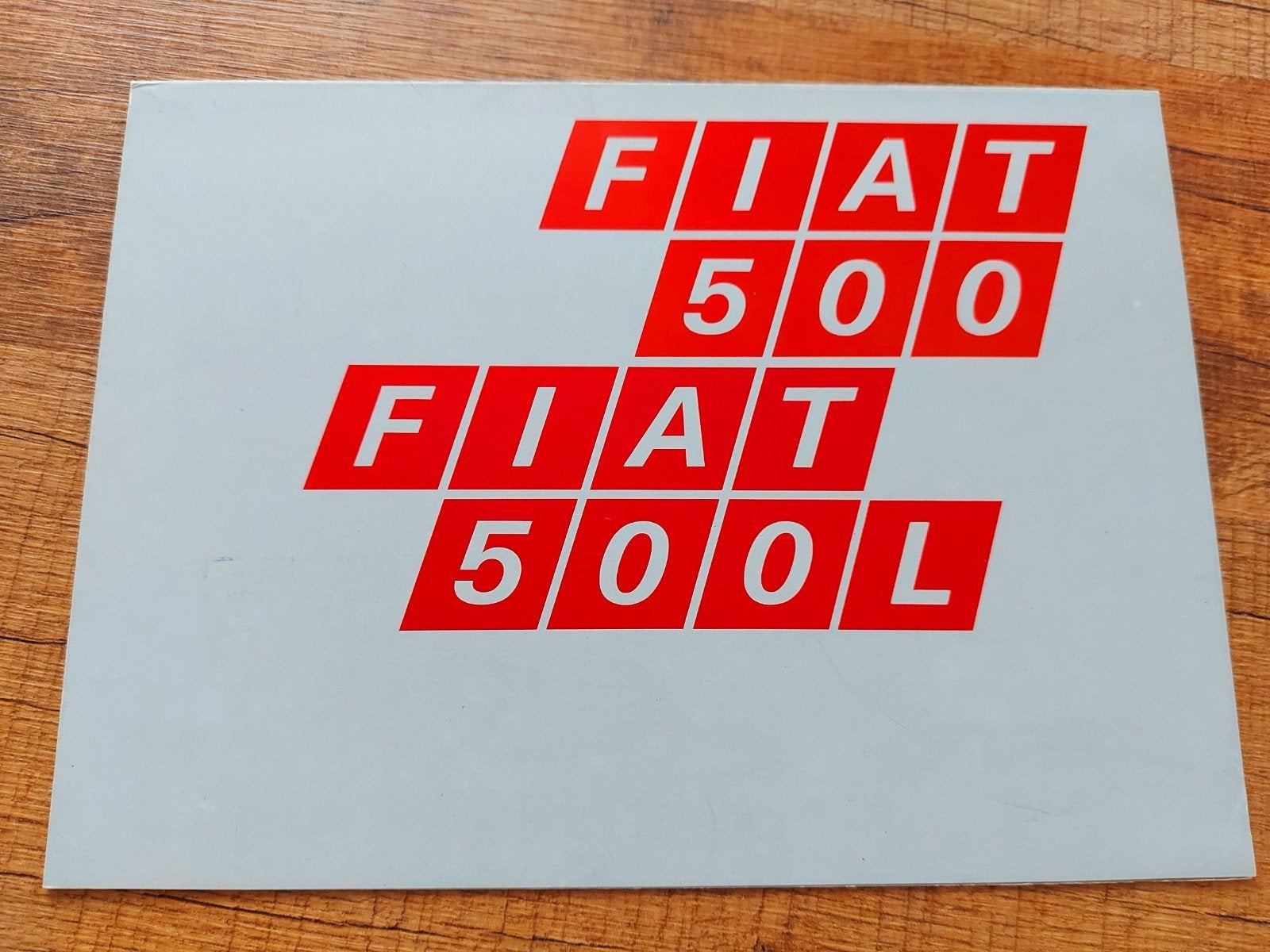 prachtige 1970 Fiat 500 folder NL, Ophalen of Verzenden, Zo goed als nieuw, Overige merken
