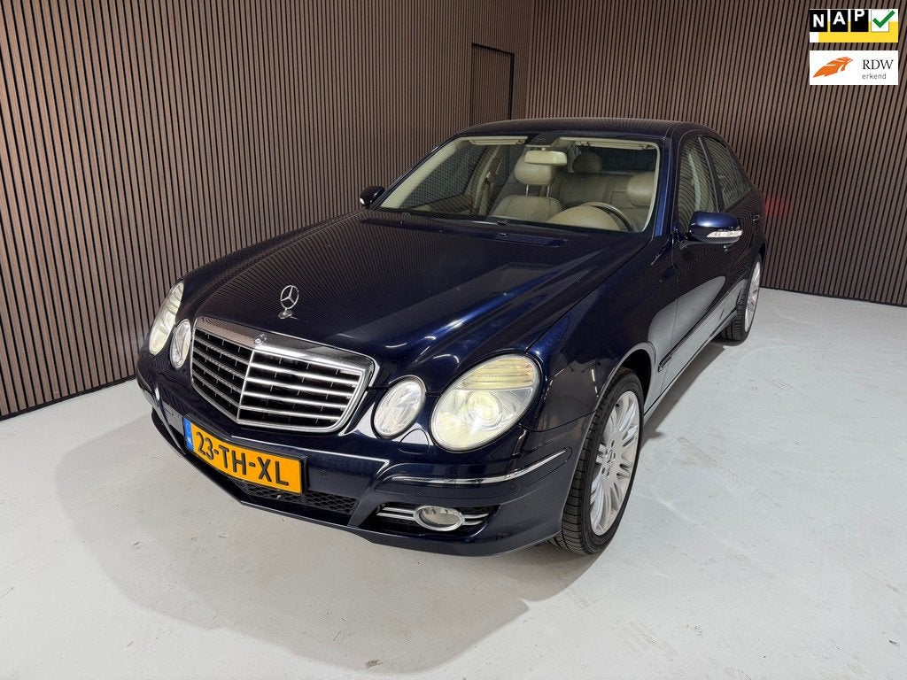 Mercedes-Benz E-klasse 350 Avantgarde ketting 3000km geleden, Automaat, Achterwielaandrijving, Gebruikt, Automatische klimaatregeling